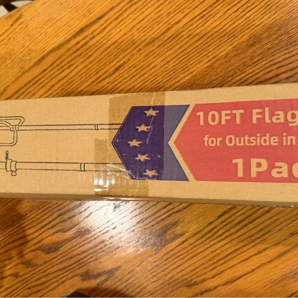 10FT Flagpole for Outside - Picture 2 of 7